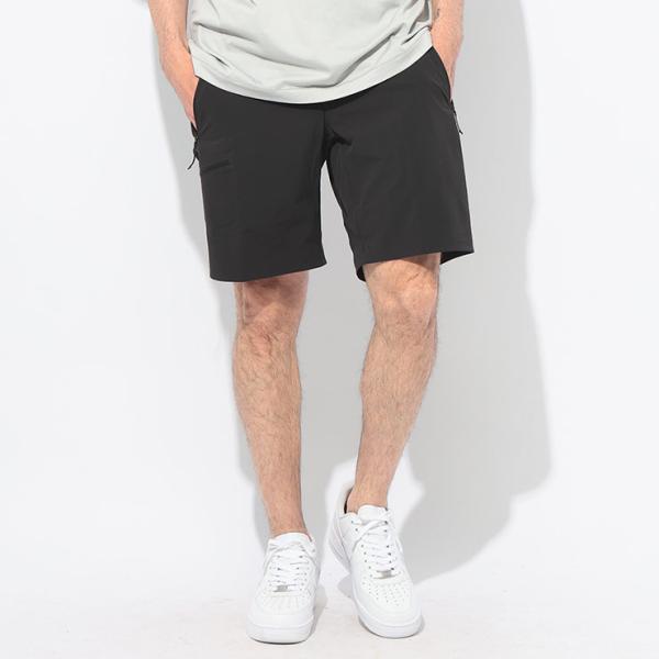 arcteryx ブラック 美品ハーフパンツ ジッパーポケット付き zen_7589223129