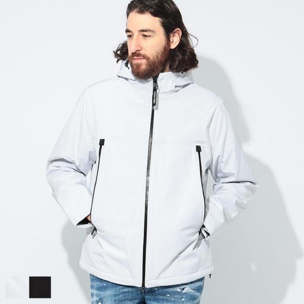 カルバンクライン Calvin Klein ジャケット メンズ 裏ボア フルジップ SHERPA LINED HOODED SOFT SHELL CKCM105270
