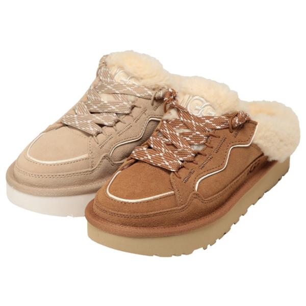 アグ UGG レディース ミュール スエード ロゴ ローメルミュール Lowmel Mule UGGL1180313