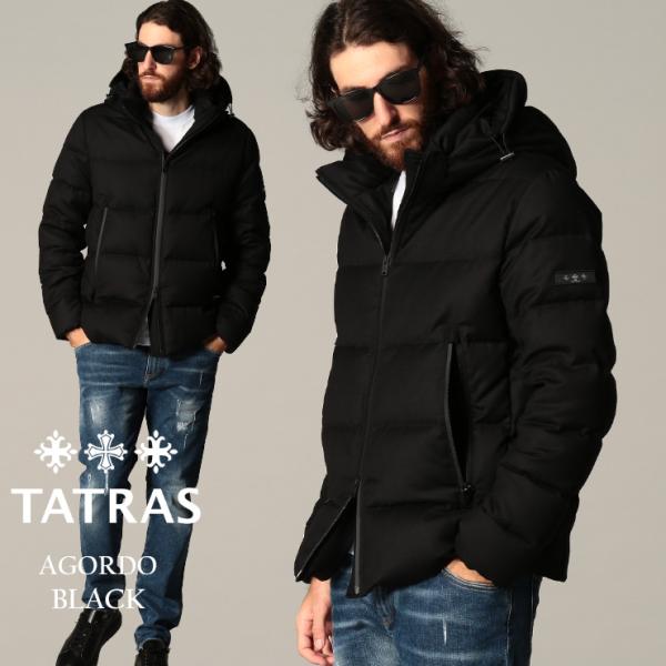 タトラス メンズ ダウンジャケット TATRAS ウール フード