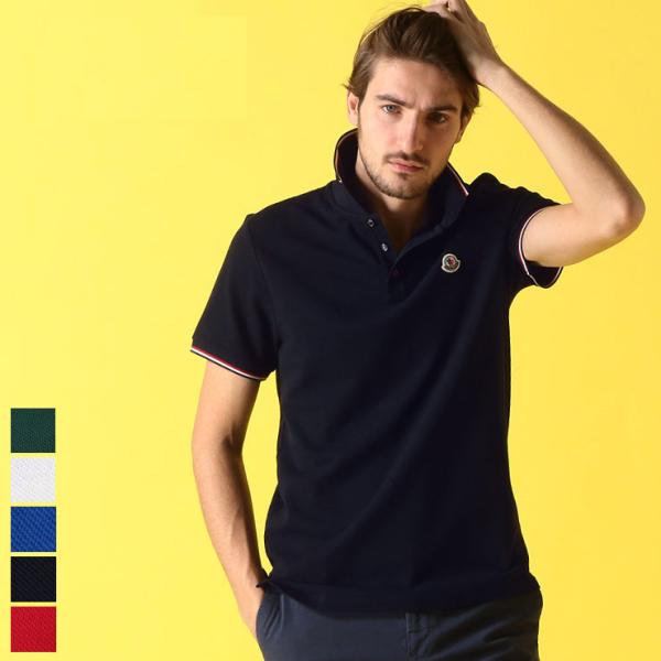 モンクレール Moncler ポロシャツ 半袖 鹿の子 トリコロール ライン ワッペン ブランド メンズ トップス ポロ Mc Buyee Buyee Japanese Proxy Service Buy From Japan Bot Online