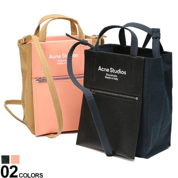acne studious アクネステュディオズ　ペイパリーナイロントートバッグ 新品 Acne Studios アクネストゥディオズ ペイパリーナイロン