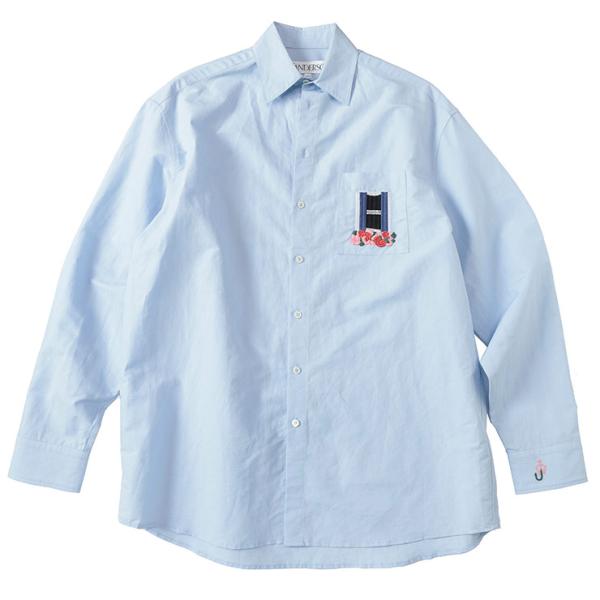 ジェイダブリューアンダーソン JW ANDERSON 長袖 シャツ メンズ ウインドウエンブロイダリー JWSH0352PG1698