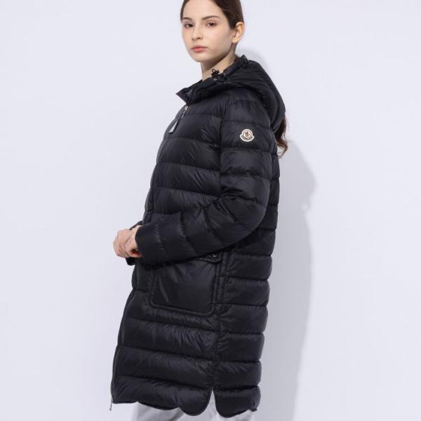 【⭐️冬前セール⭐️】モンクレール　ワンピースダウンジャケット　ウエストマーク MONCLER モンクレール ウエストベルト フルジップ ダウンコート