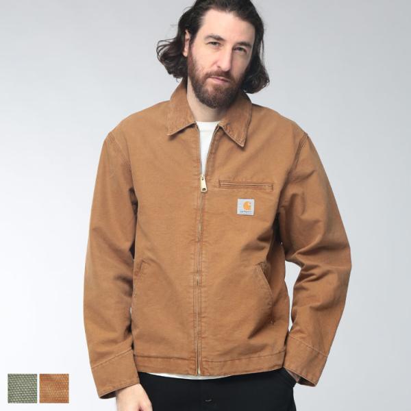 カーハートワークインプログレス Carhartt WIP メンズ ジャケット フルジップ ブルゾン DETROIT JACKET CARI034819 ブランド アウター ジャケット