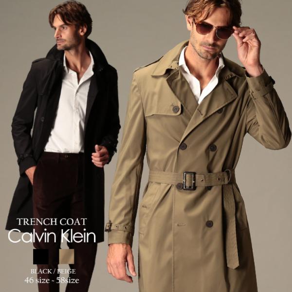 カルバンクライン メンズ コート Calvin Klein Ck ナイロン ダブル トレンチコート Slim Fit ブランド アウター トレンチ Ckmatthias ゼンオンライン 通販 Yahoo ショッピング