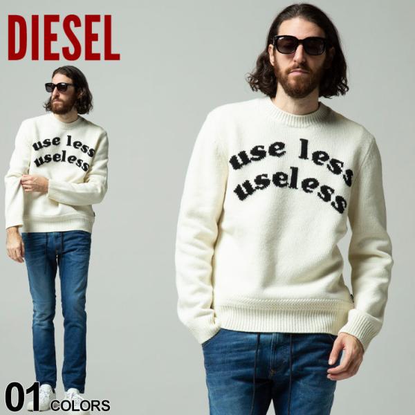 ディーゼル DIESEL クルーネック ニット セーター DSA03422BFAK