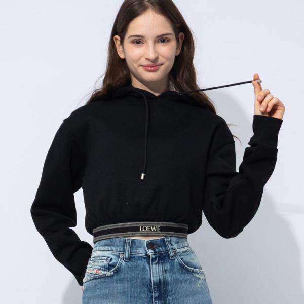 S*U様 LOEWE ネイビー パーカー XS 楽天市場】ロエベ パーカー レディース スウェット フーディー