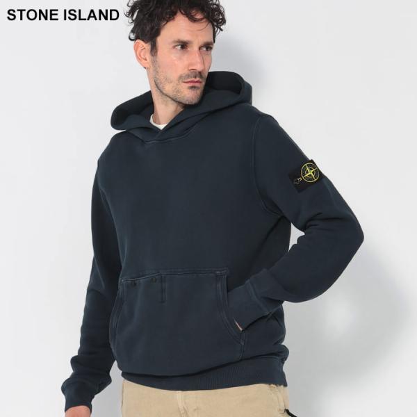 STONE ISLAND（ストーン アイランド） 裏毛 デザインポケット プル