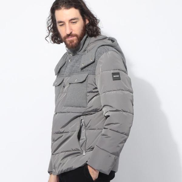 ココアヒューゴボス ダウンジャケット 異素材 S 切り替え zen_7669203192