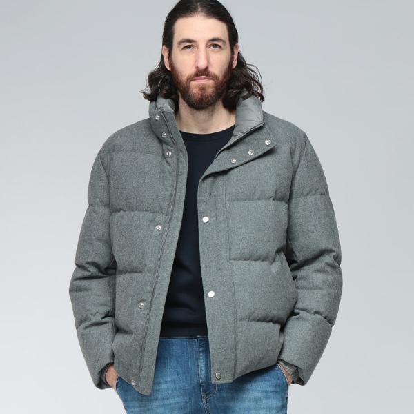 HUGO BOSS（ヒューゴ・ボス） ダウン アウター フランネル フルジップ