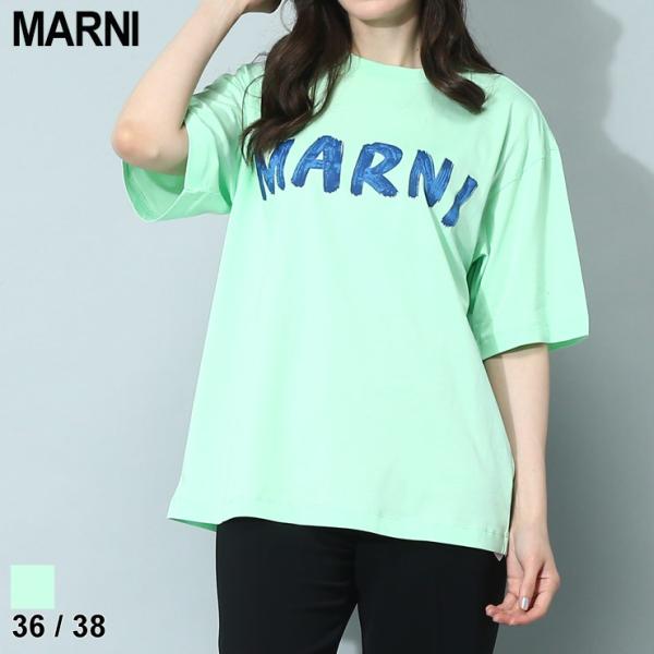 美品 マルニ ロゴ ロンT Tシャツ - 通販 - toptelha.net.br