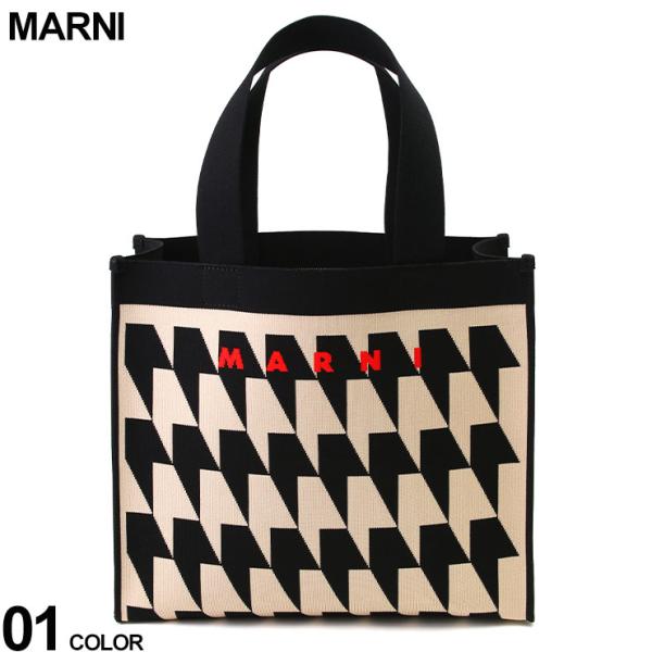 【美品】MARNI マルニ ジャカード MARNIロゴ トートバッグ 楽天市場】MARNI マルニ SHOPPING BAG ショッピングバッグ