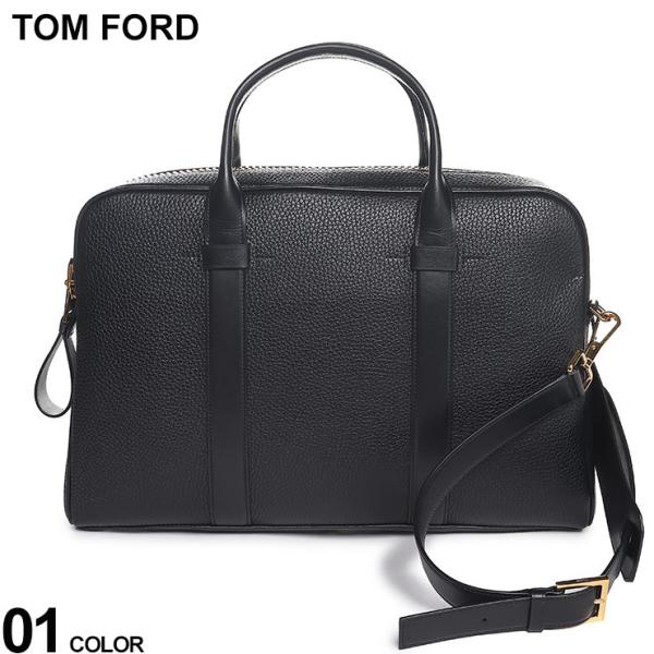【期間限定】TOM FORD トムフォード　鞄　バック TOM FORD (トムフォード) レザー ショルダーストラップ付