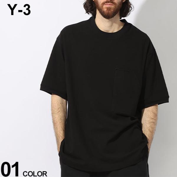 Y-3 Tシャツ ワイスリー メンズ カットソー 半袖 コットンジャージー
