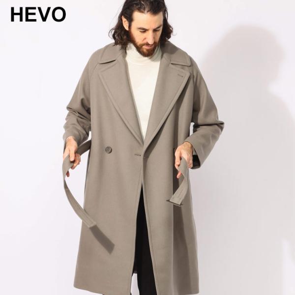 HEVO（イーヴォ） ウエストベルト ダブル コート BRINDISI