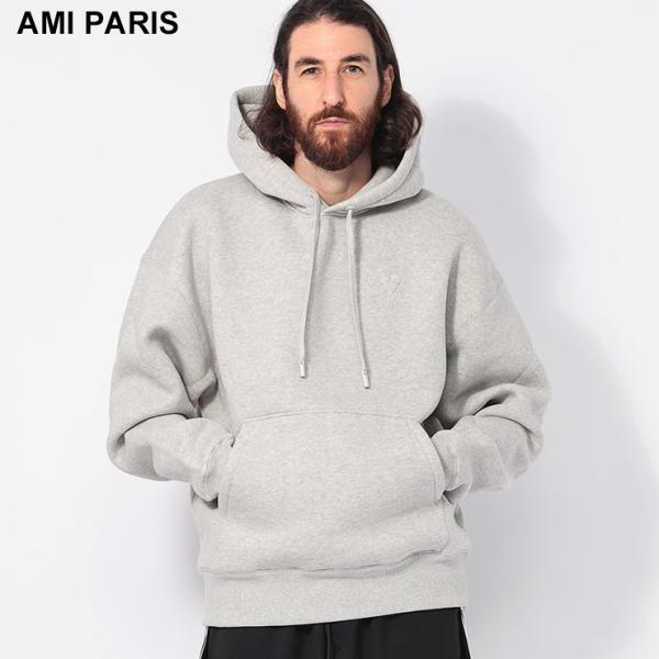 AMI Alexandre Mattiussi PARIS (アミパリス ) 裏起毛 胸ロゴ