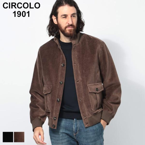 チルコロ1901 ブルゾン カーディガン ベージュ S CIRCOLO 1901