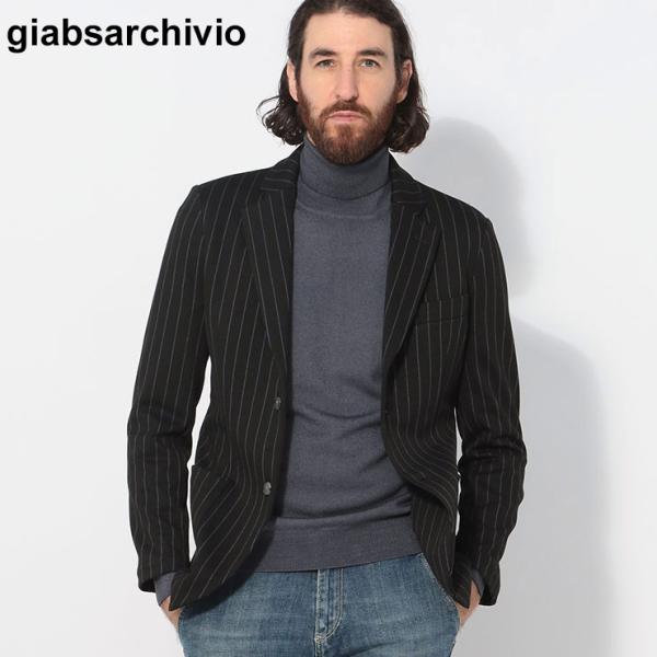 その他ブランド / giabsarchivio/テーラードジャケット/46/ウール/NVY/ストライプ giab's ARCHIVIO ジャブス アルキヴィオ giabsarchivio カジュアル