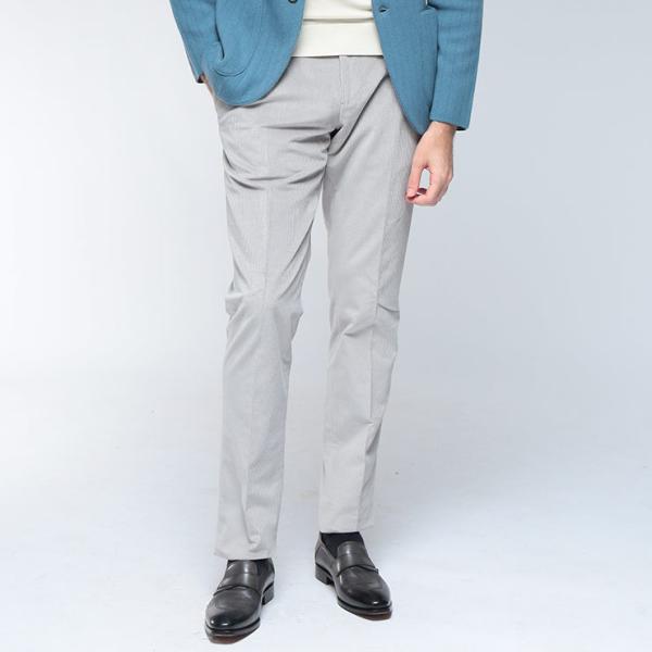 ラルディーニ メンズ LARDINI コーデュロイ ワンタック パンツ LDSOHOCN65401