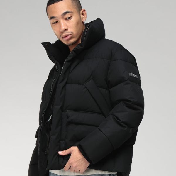 TATRAS（タトラス） ダウン ブルゾン メンズ ロゴ ボリュームネック