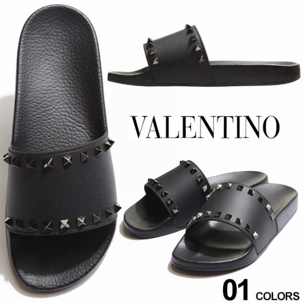 VALENTINO ヴァレンティノ スタッズ スライドサンダル ROCK STUDS