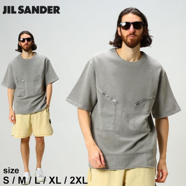 ジルサンダー メンズ Tシャツ 半袖 JIL SANDER オーバーサイズ