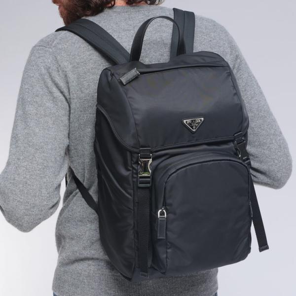 PRADA プラダ Re-Nylon ロゴ バックパック PR2VZ1352DMG : ゼン