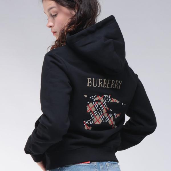 BURBERRY（バーバリー） クロスステッチロゴ プルオーバー パーカー