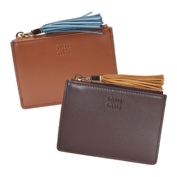 極美品　ミュウミュウ　ナッパ　カードケース　キーホルダー付　フラグメント 楽天市場】ミュウミュウ MIU MIU ナッパレザー カードケース【ブラック