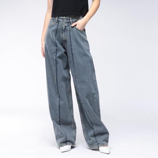 MM6 Maison Margiela ワイドレッグフレアデニム MM6 Maison Margiela ワイドレッグフレアデニム