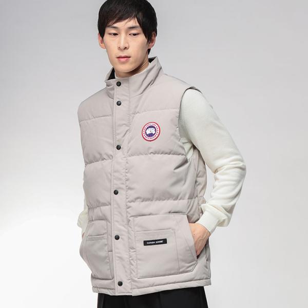 CANADA GOOSE（カナダグース） ダウン ベスト メンズ スタンド ダブル