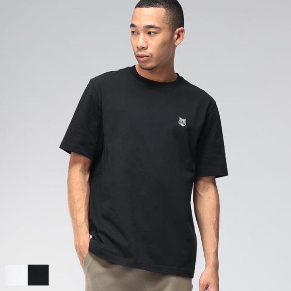 Tシャツ(半袖/袖なし) MAISON KITSUNE T Maison Kitsune (メゾン キツネ) メンズ Tシャツ 半袖 フロント