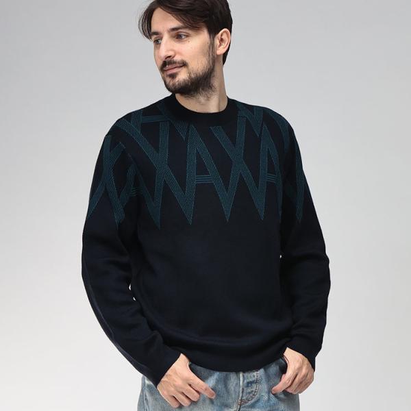 ARMANI EXCHANGE アルマーニ エクスチェンジ ニット メンズ ラウンド