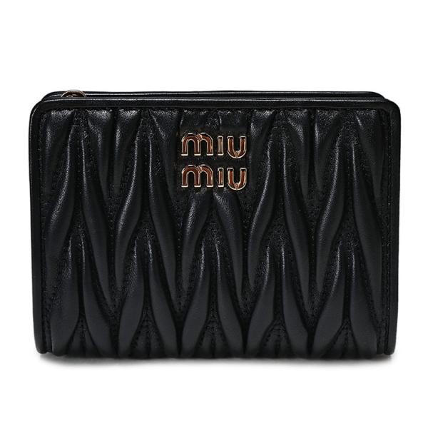 miu miu（ミュウミュウ） レディース 財布 マテラッセ ナッパレザー