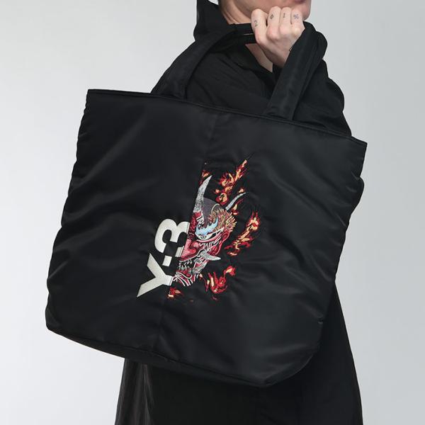 ワイスリー Y-3 メンズ トートバッグ バッグ EC限定 ナイロン GRAPHIC TOTE BAG Y3KW9630