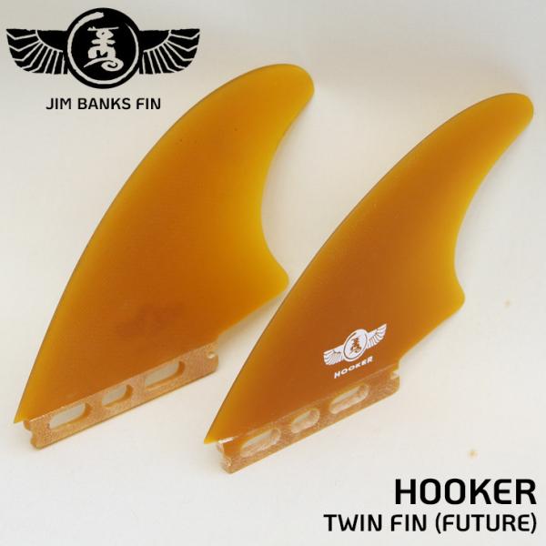 JIM BANKS FIN：HOOKER TWIN FUTURE 次世代 キールフィン