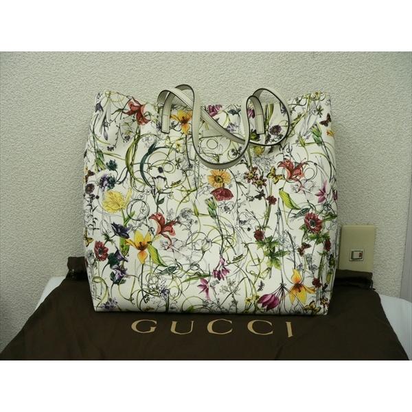GUCCIキャンバストート GUCCI（グッチ） フローラ トートバッグ キャンバス 295252 GUCCI 中古