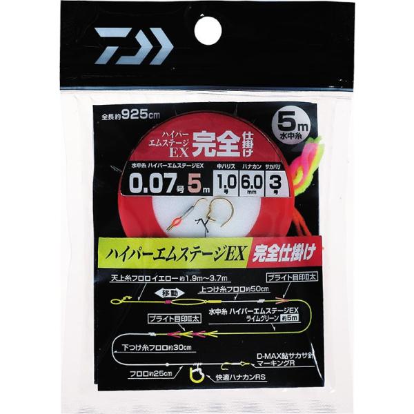 DAIWA（釣り） ダイワ 鮎 仕掛け ハイパーエムステージEX 完全