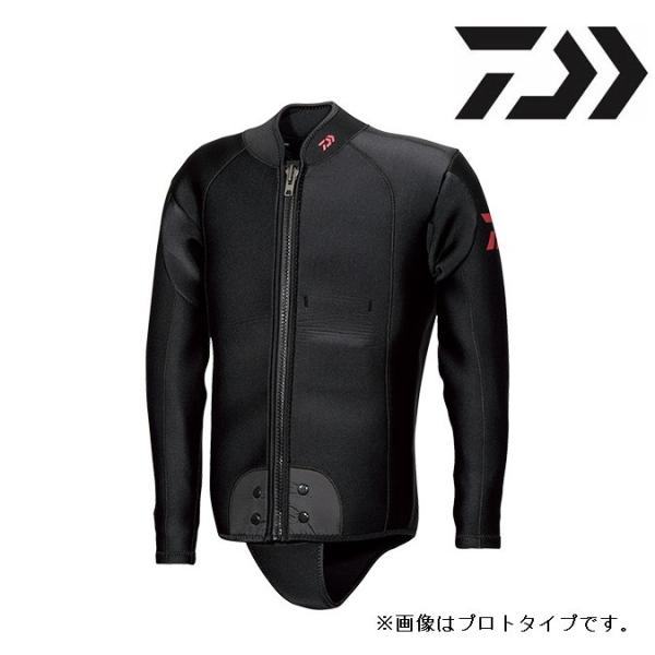 ダイワ　DAIWA クロロプレンジャケット　CJ-1100 LLサイズ DAIWA（釣り） ダイワ クロロプレンジャケット CJ-1102 ブラック