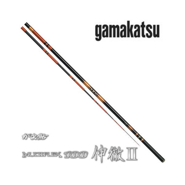 がまかつ　がま鮎マルチフレックス100伸徹3引抜早瀬7.2(6.2)極美品 がまかつ がま鮎 マルチフレックス100 伸徹3 引抜早瀬 7.2m | 鮎
