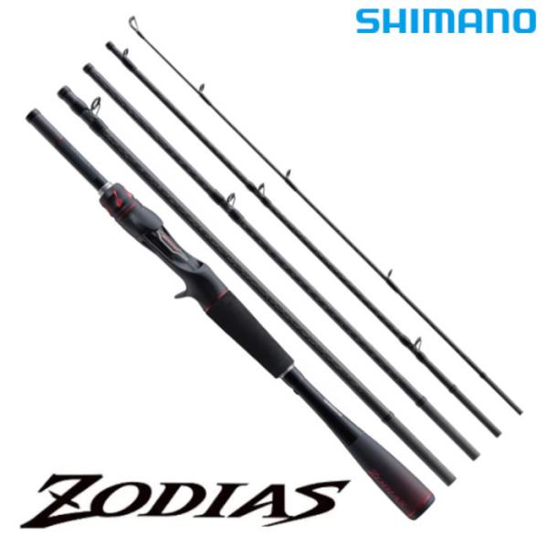 【美品】シマノ ゾディアス C66ML-5 パックロッド シマノ（SHIMANO） バスロッド ゾディアス(パックロッド) C66ML-5