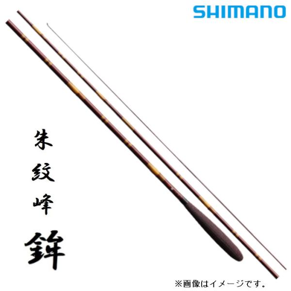 誘い、喰わせ、取り込む。力強い胴寄り本調子に操作性を求めた、攻めの新機軸「朱紋峰 鉾」。全長(m)：4.95継数(本)：5仕舞寸法(cm)：110.6自重(g)：未定先径(mm)：0.8元径(mm)：11.5カーボン含有率(％)：98.3ガ...