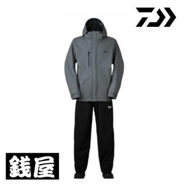 Daiwa DR-3822 レインウェア XL グレー/ブラック Daiwa DR-3822 レインウェア XL グレー/ブラック DAIWA（釣り