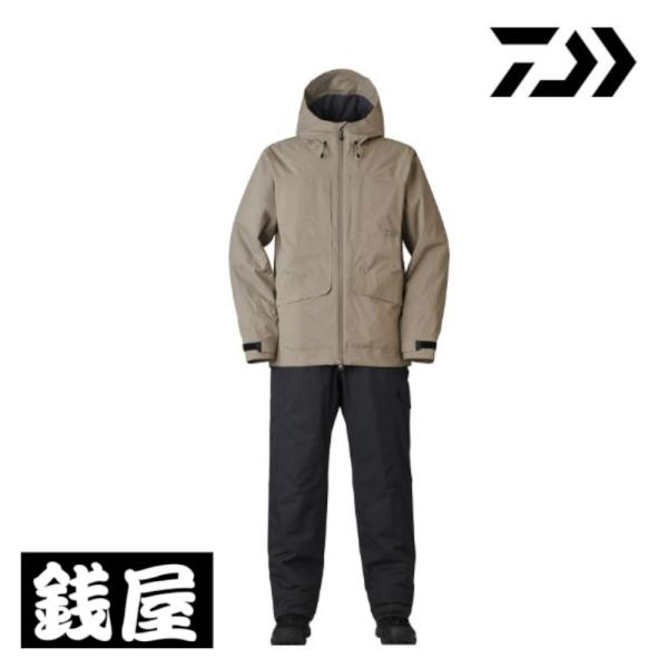 ダイワ(DAIWA) ウェア/防寒ウェアDW-3224 グレージュ L 海釣り DAIWA（ダイワ） レインマックス アングラーズウィンタースーツDW-3224