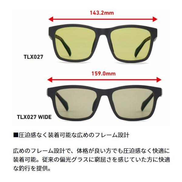 ダイワ TLX 027 WIDE トゥルービュースポーツ