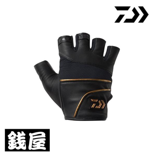 ダイワ DG-6925R ヘラグローブ (右手用)  ブラックゴールド XL