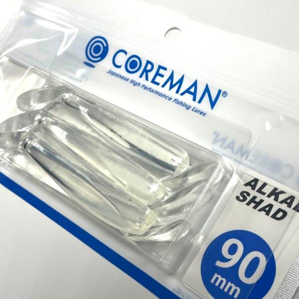 DAIWA（ダイワ） コアマン アルカリシャッド 90mm #068 クリア