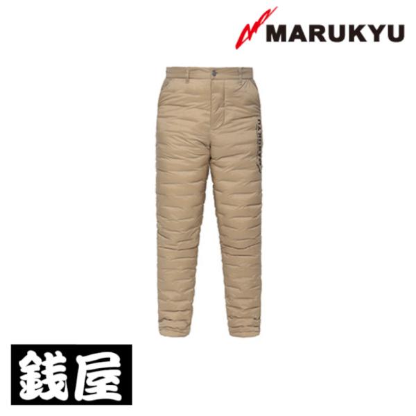マルキュー（MARUKYU） シームレスダウンパンツ MQ-01 ベージュ M