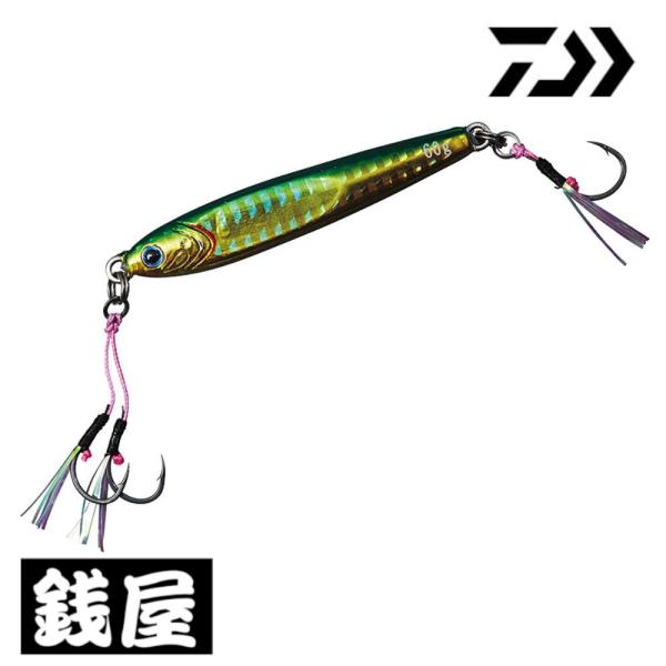 TGベイト SLJ 45g 3個セット FPHグリーンゴールド DAIWA（ダイワ） TGベイト SLJ（フック付き）45g FPHグリーンゴールド